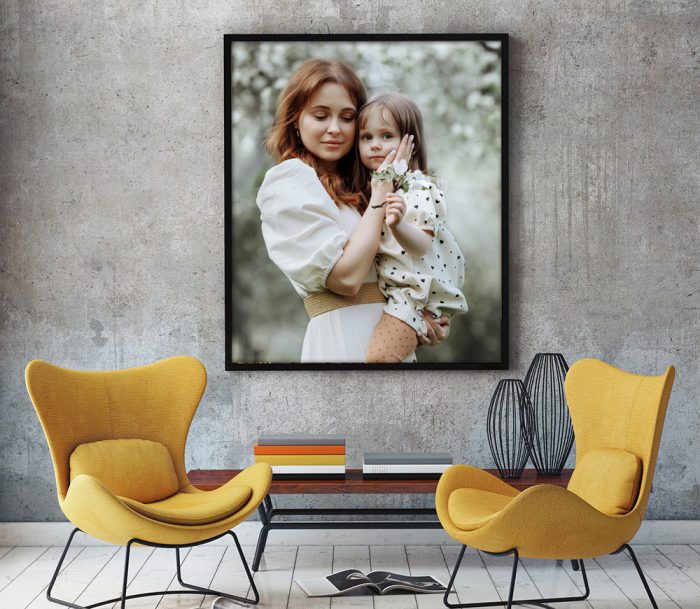 Birch Blaze Studios Apple Blossom portrait wall art.